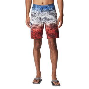 Columbia Men's PFG Offshore Ii Board Short, Americana Digi Camo Fade, 32x9